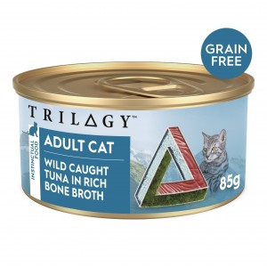 Trilogy 貓罐頭 - 野生吞拿魚(肉絲濃湯配方) 85g