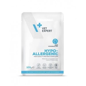 Vet Expert 貓用處方濕包 - Hypoallergenic 低敏(火雞)配方 100g (12包)