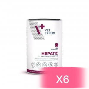 Vet Expert Veterinary Diets Canine Canned Food - Hepatic 400g (6 Cans)