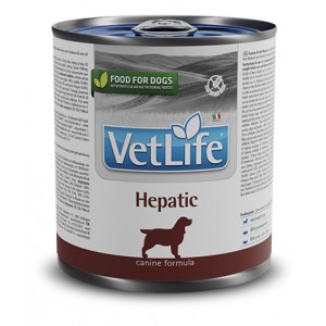Vet Life 犬用處方罐頭 - Hepatic 肝臟配方 300g (6罐)