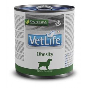 Vet Life 犬用處方罐頭 - Obesity 體重控制配方 300g (6罐)