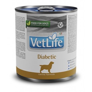 Vet Life 犬用處方罐頭 - Diabetic 糖尿病配方 300g (6罐)