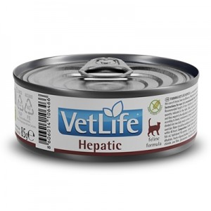 Vet Life 貓用處方罐頭 - Hepatic 肝臟配方 85g (12罐)
