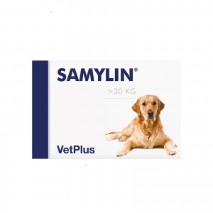 Vetplus Samylin 適肝能大型犬隻(30-40kg)肝臟補充丸 (30粒)