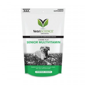 VetriScience 高齡犬隻多種維生素咀嚼肉粒 60粒