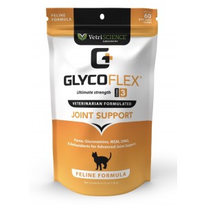 VetriScience GlycoFlex Stage 3 貓隻關節補充咀嚼肉粒 (60粒)