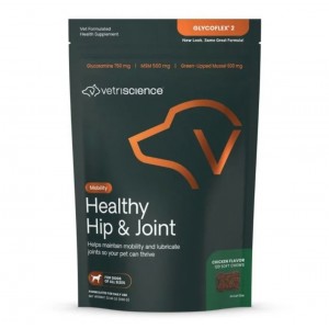 VetriScience GlycoFlex Stage 2 犬隻關節補充咀嚼肉粒 (120粒)