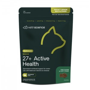 VetriScience 高齡貓隻多種維生素咀嚼肉粒 30粒