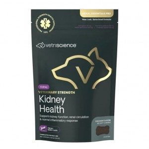 VetriScience Renal Essentials PRO 犬隻腎臟補充咀嚼肉粒 (60粒) (新舊包裝隨機)