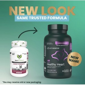 VetriScience Cardio-Strength貓犬心臟支援補充膠囊 (90粒) VetriScience Cardio-Strength貓犬心臟支援補充膠囊 (90粒)