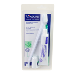 Virbac C.E.T. Enzymatic Toothpaste 70g (Poultry) with Toothbrush Set