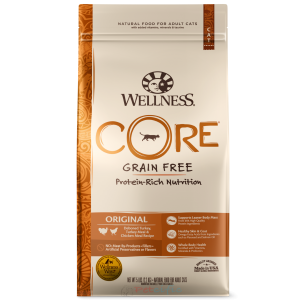 Wellness Core 無穀物成貓乾糧 - 原味火雞併雞肉配方 11lbs