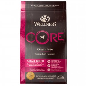 Wellness Core Grain Free Small Breed Adult Dog Dry Food 12lbs