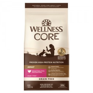 Wellness Core 無穀物成貓乾糧 - 火雞拼鴨肉配方 11lbs