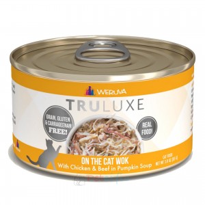WeRuVa Canned Cat Food - Chicken & Beef in Pumpkin Soup(On the Cat Wok) 85g
