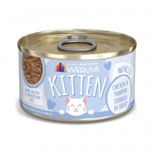WeRuVa Kitten Canned Food - Chicken & Pumpkin Formula in Gravy 85g