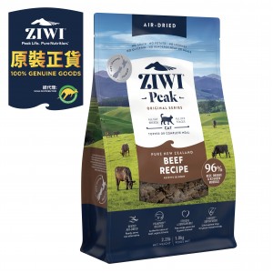 ZiwiPeak 巔峰 無穀物全貓風乾糧 - 牛肉配方 1kg