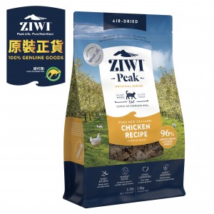 ZiwiPeak 巔峰 無穀物全貓風乾糧 - 放養雞配方 1kg
