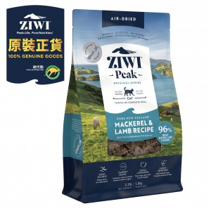 ZiwiPeak 巔峰 無穀物全貓風乾糧 - 鯖魚羊肉配方 1kg