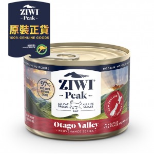 ZiwiPeak 巔峰 鮮肉貓罐頭 - 奧塔哥山谷(牛肉、鹿肉、羊肉、藍鱈魚、長尾鱈魚)配方 170g (12罐)