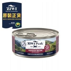 ZiwiPeak 巔峰 鮮肉貓罐頭 - 鹿肉配方 85g (24罐)