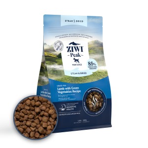 ZiwiPeak 巔峰 微蒸全犬風乾糧 - 草飼羊肉、綠色蔬菜配方 1.5kg