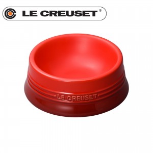 Le Creuset Medium Pet Bowl (Cherry Red)