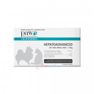 PAW Hepatoadvanced Liver Support for Cats and Small Dog 30 Chewable Tablets